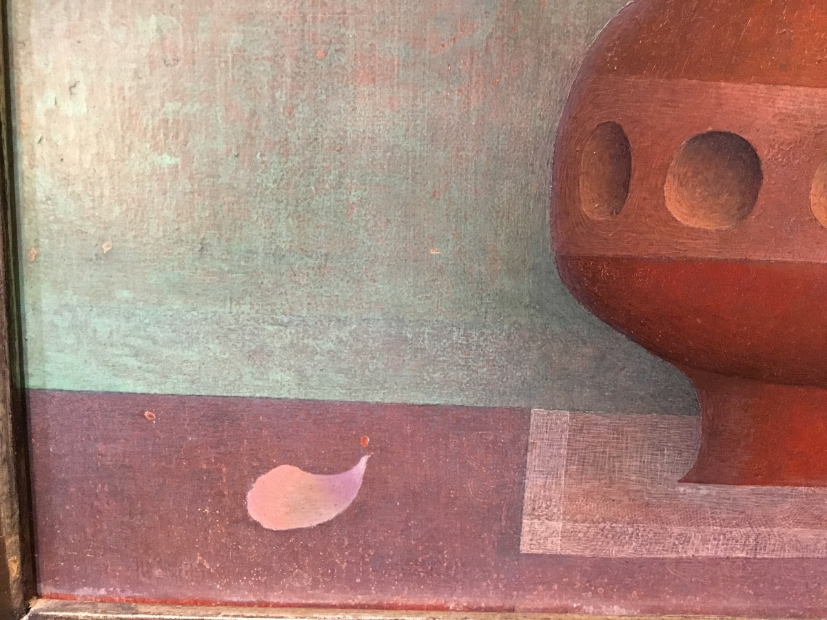 S. Klapper - Painting Bouquet Of Flowers 1963-photo-2