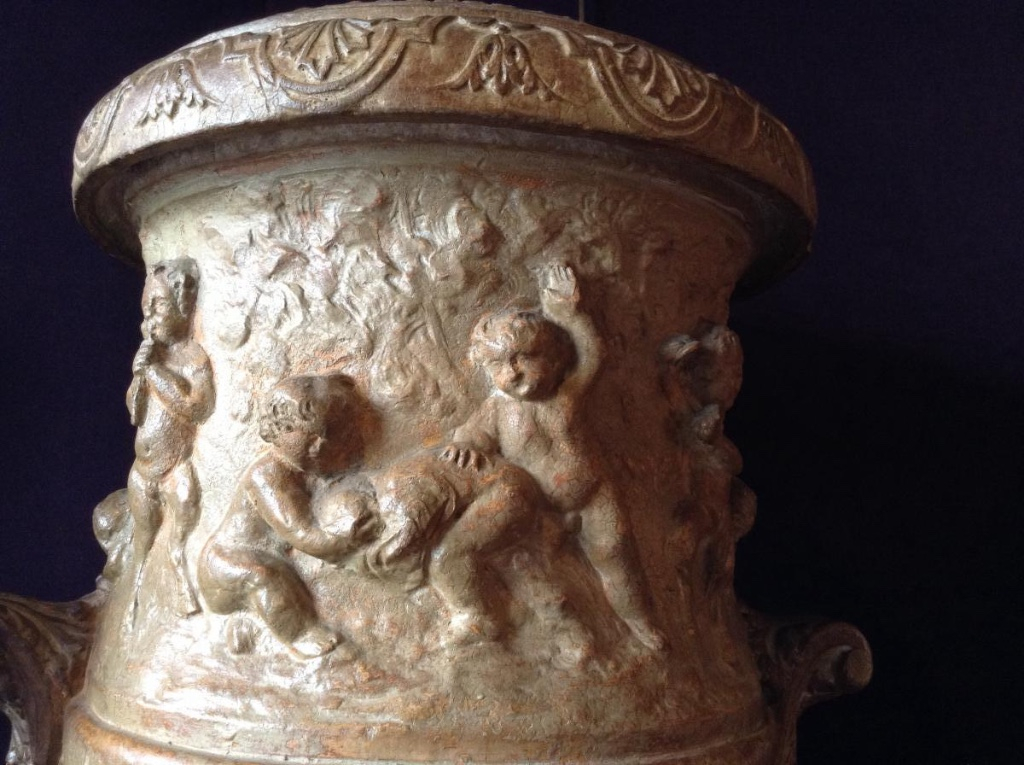 Medicis Vase Terracotta Late 18th-photo-2