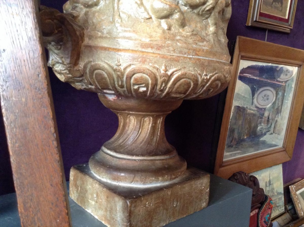 Medicis Vase Terracotta Late 18th-photo-4
