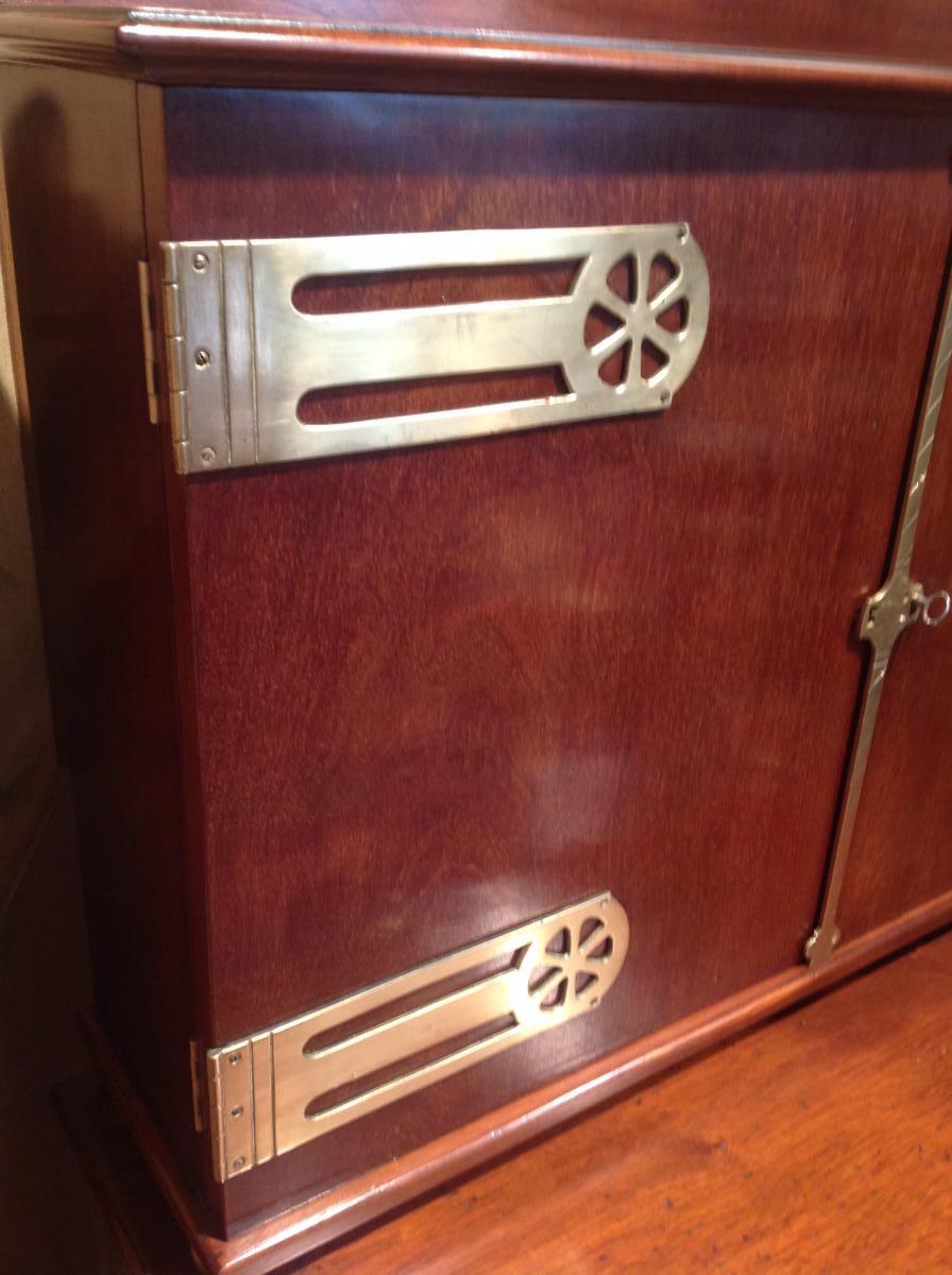 Art Nouveau - Mahogany Desk-photo-2