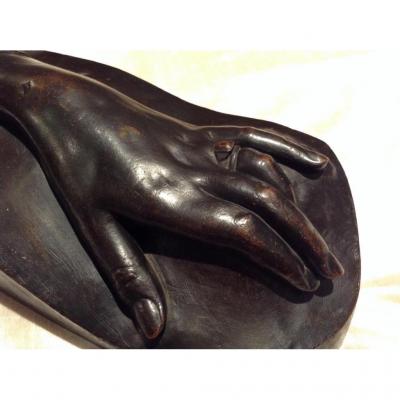 Hand, Arm Of Woman, Electroplating 19th