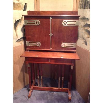 Art Nouveau - Mahogany Desk