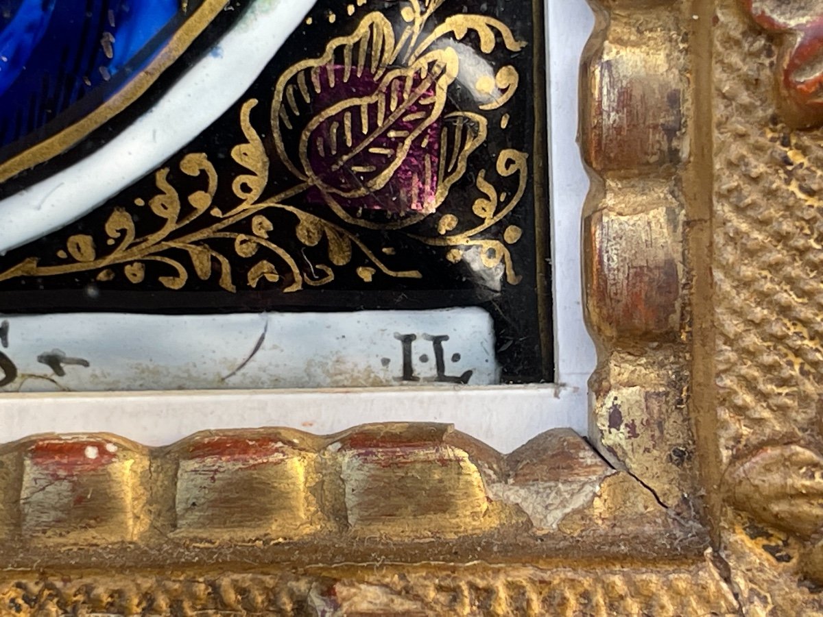 Limousin Enamel - Jehan I Limosin, The Denial Of Saint Peter - 17th Century.-photo-2