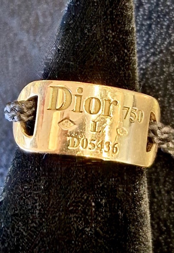 Bague Dior Or