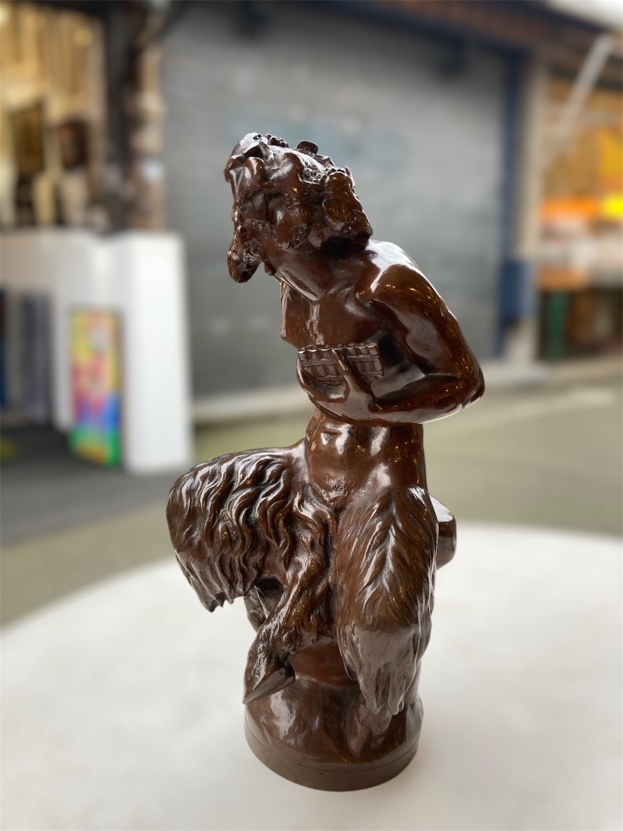 After Jean-baptiste Clesinger Pair Of Bronze-photo-3
