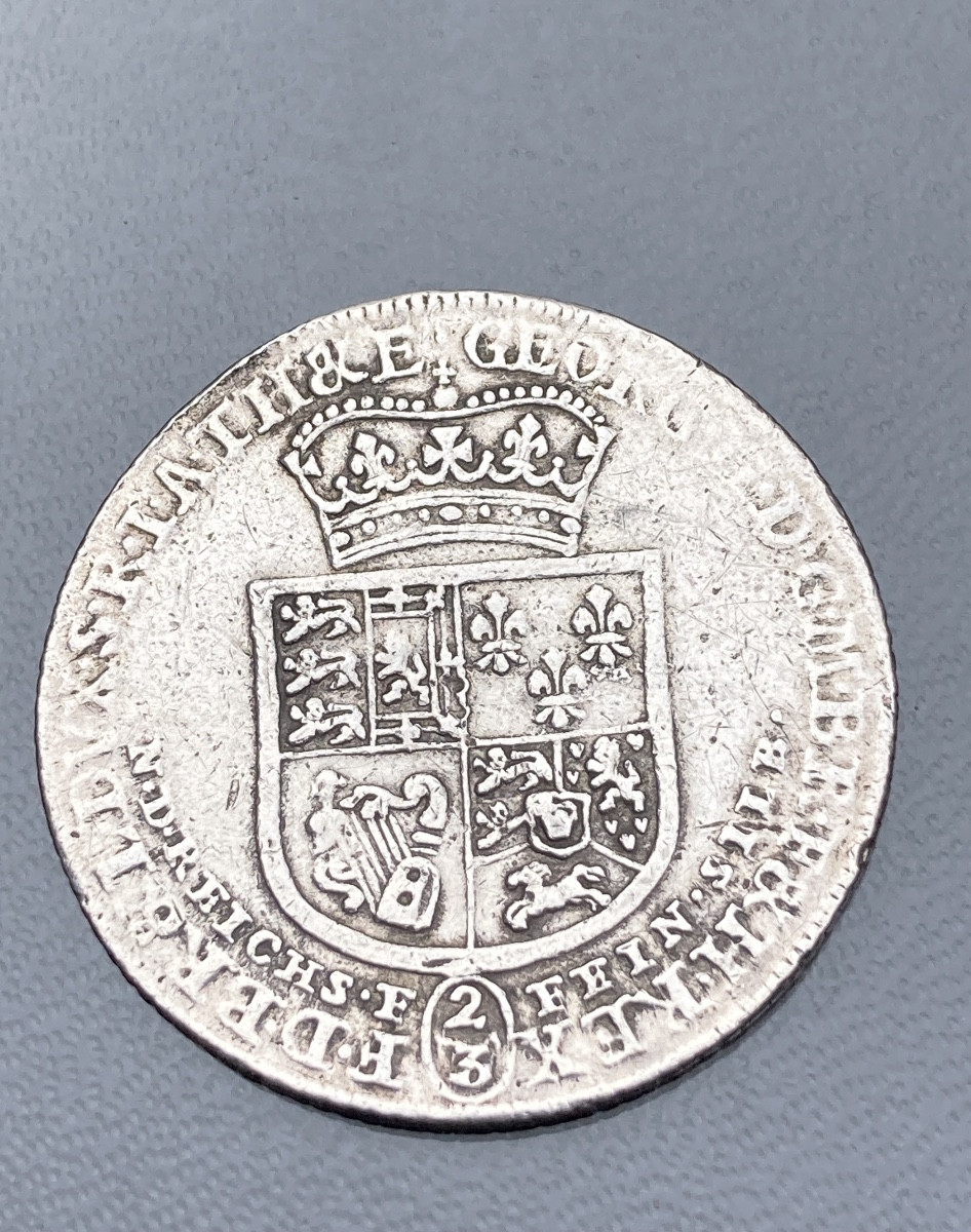 Thaler Argent 1743 Allemagne 