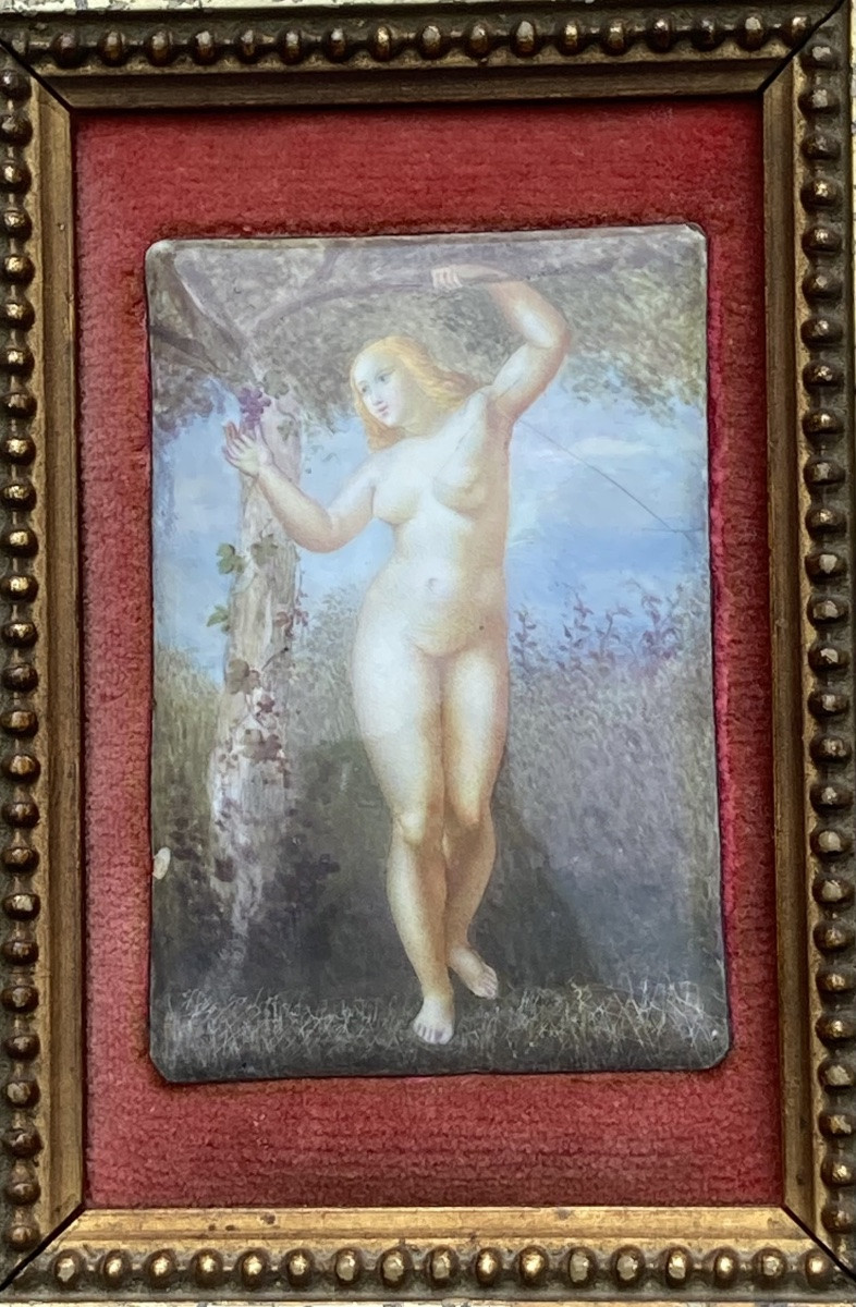 Curiosa Miniature Bacchante XIXeme -photo-2
