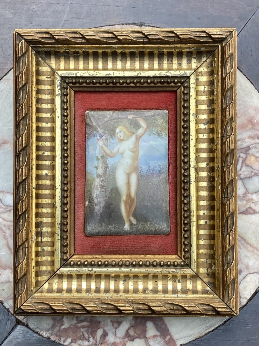 Curiosa Miniature Bacchante XIXeme 