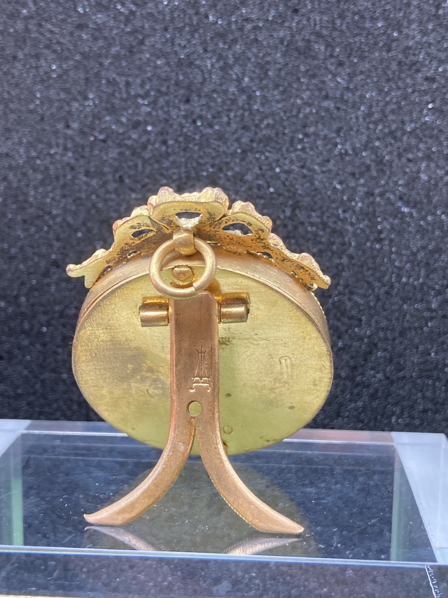 Photographie dans un cadre en bronze XIXeme siècle -photo-4