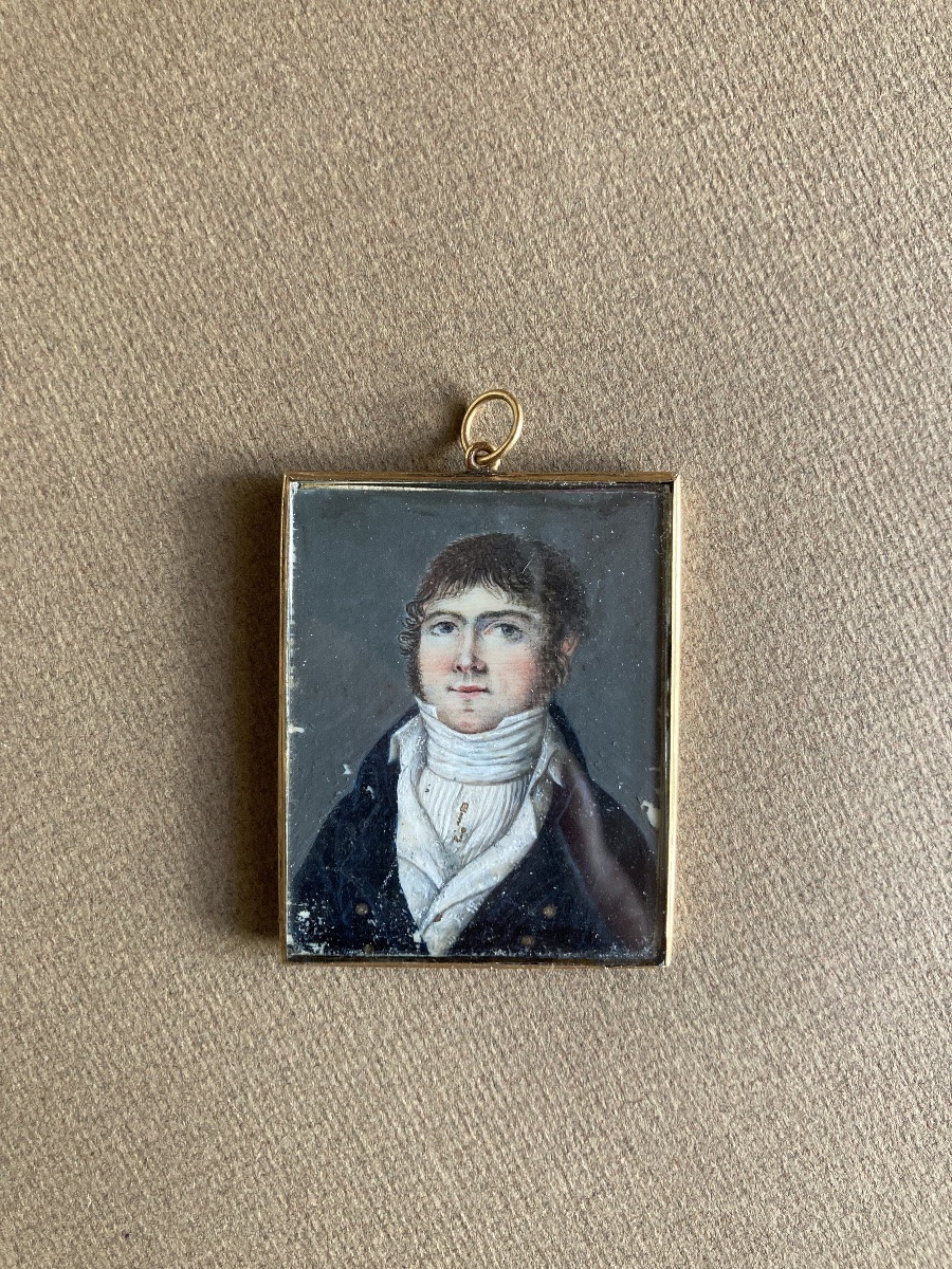Gold Miniature And Charles X Pouch -photo-2