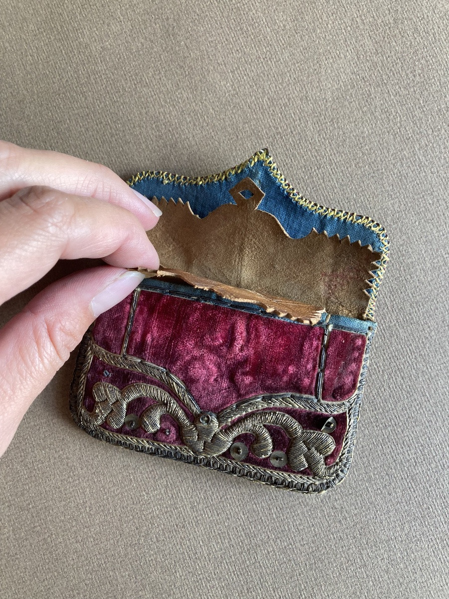 Gold Miniature And Charles X Pouch -photo-3