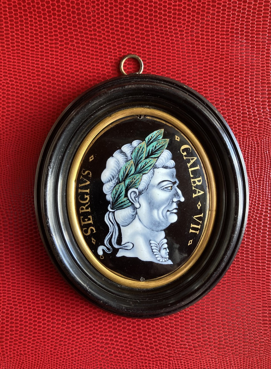 17th - Jacques II Laudin - Lot Of Six Medallions -photo-3