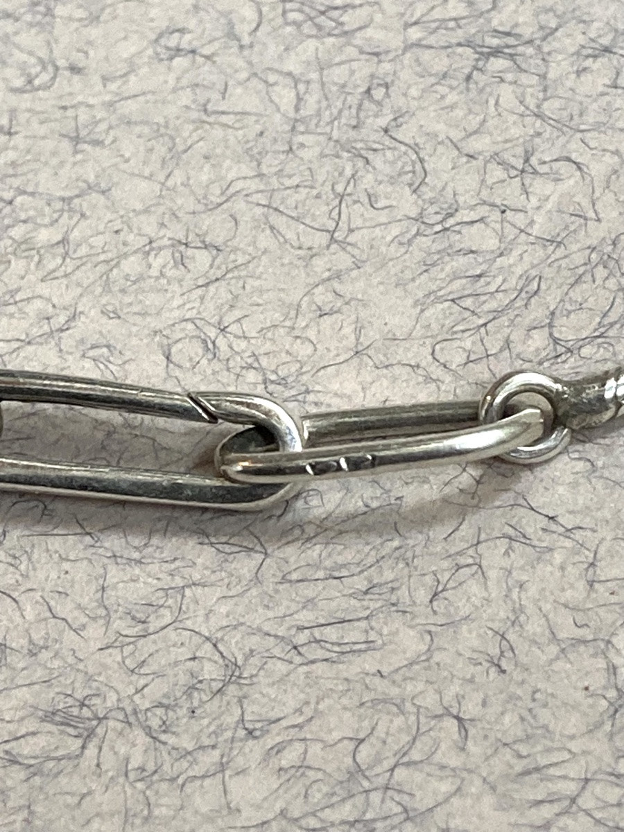 Gucci collier goutte argent -photo-3