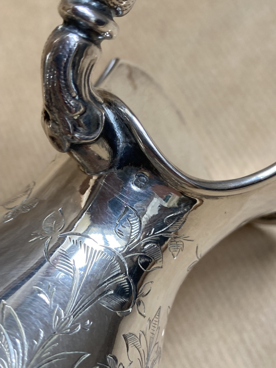 Service à thé argent XIXeme-photo-4