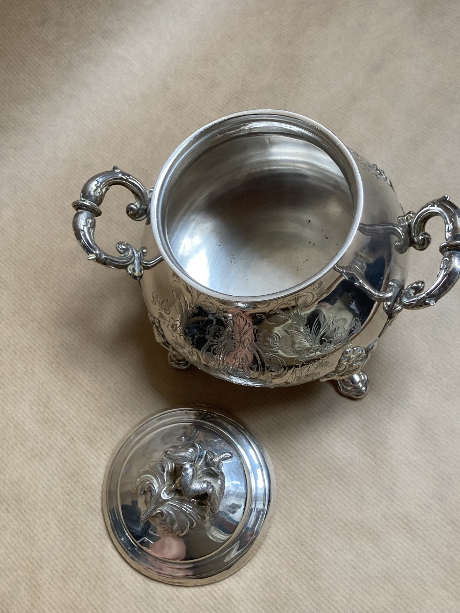 Service à thé argent XIXeme-photo-7