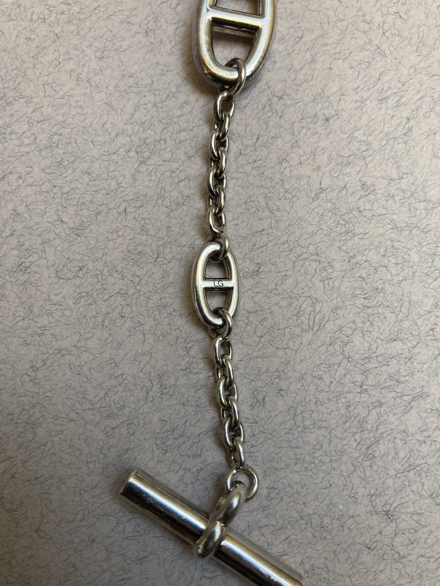 Hermès, bracelet Farandole argent -photo-3