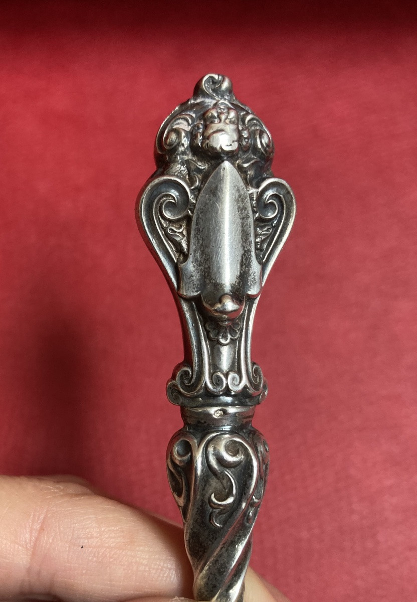 Dague de vertu argent période romantique -photo-1