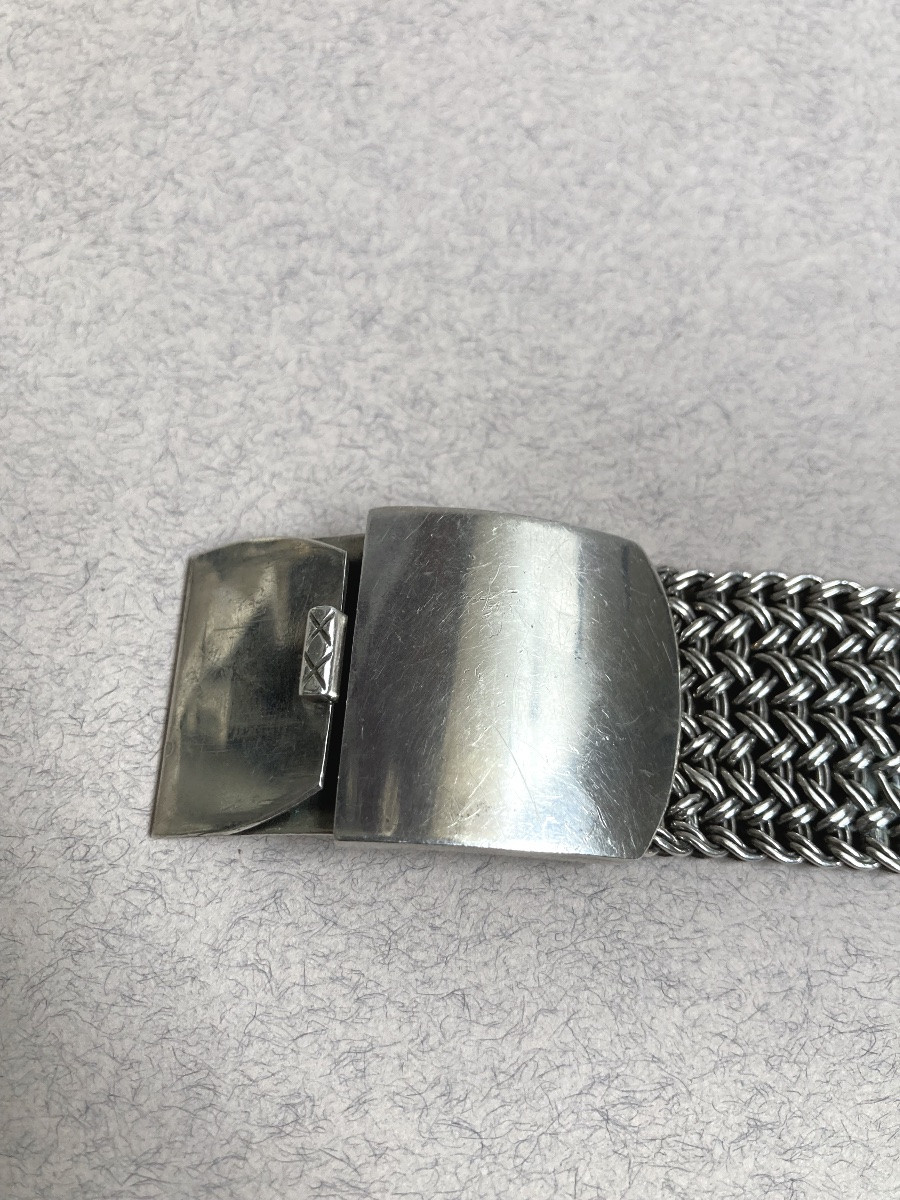 Bracelet en argent massif -photo-2