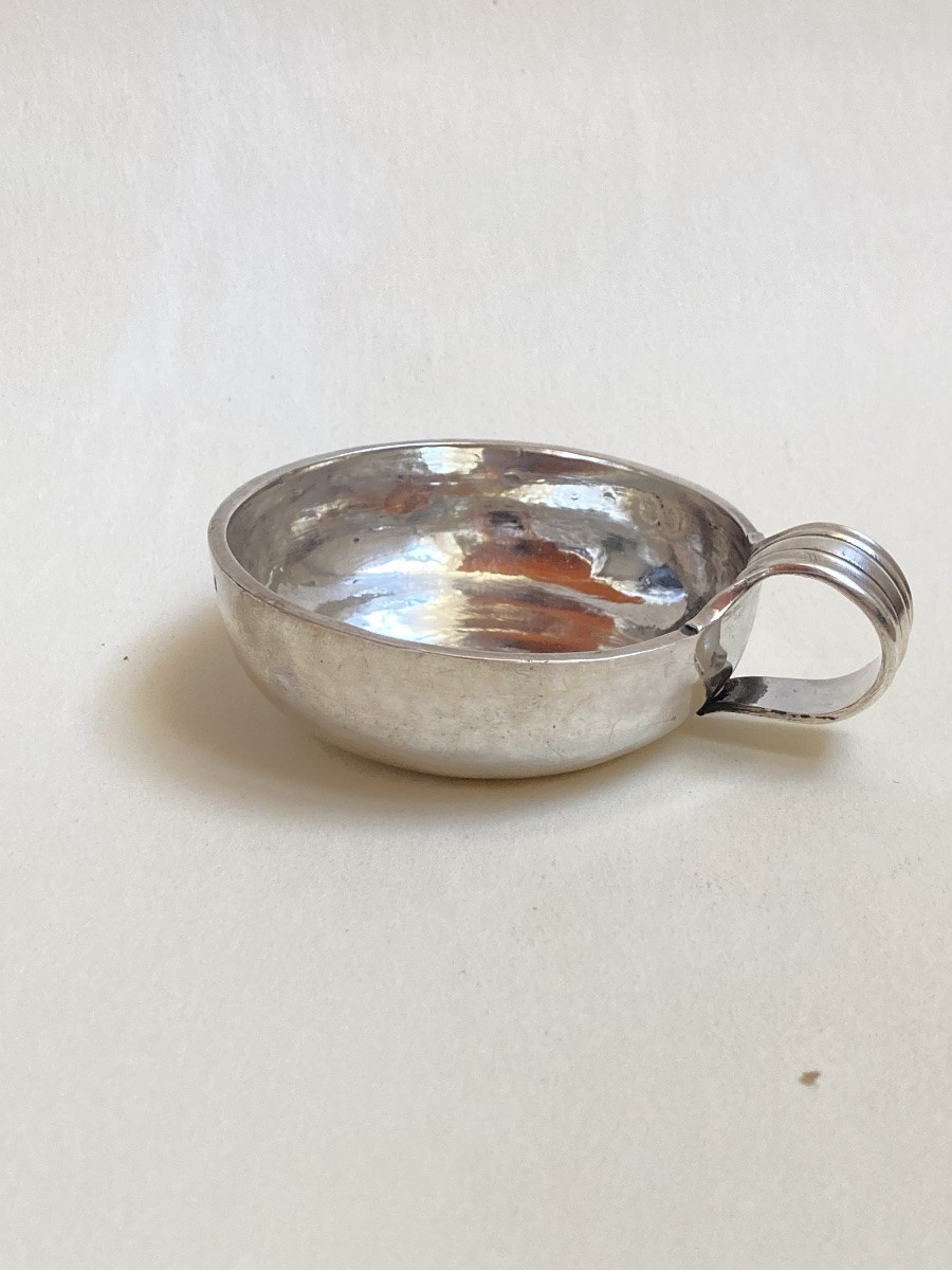 XVIIIeme siècle - Taste vin en argent massif -photo-4