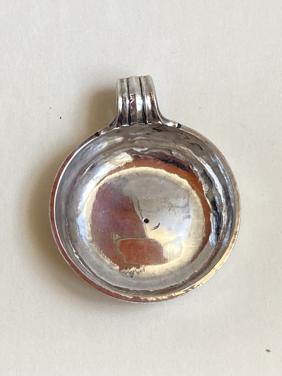 XVIIIeme siècle - Taste vin en argent massif -photo-2