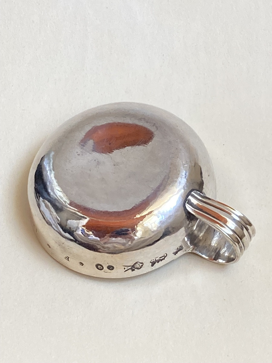 XVIIIeme siècle - Taste vin en argent massif -photo-3