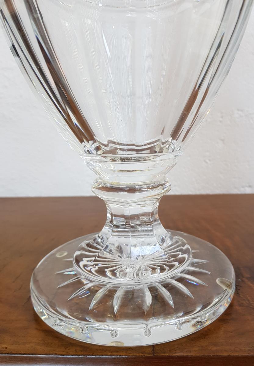 Baccarat Diamond Crystal Vase-photo-3