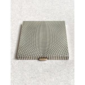 Hermès - Silver Powder Compact From The 1960s