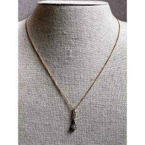 19th Century - Gold And Diamond Necklace 