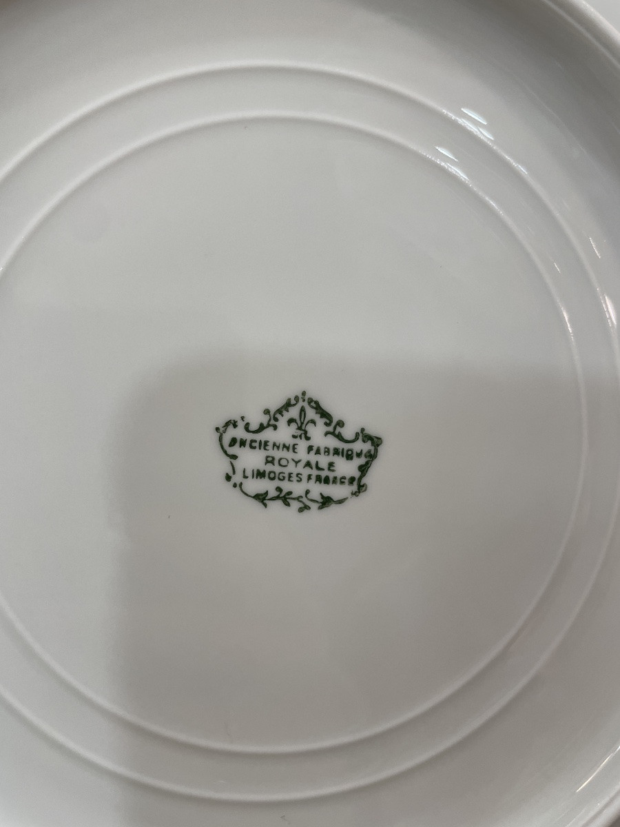 Part Of A Limoges Porcelain Service -photo-4