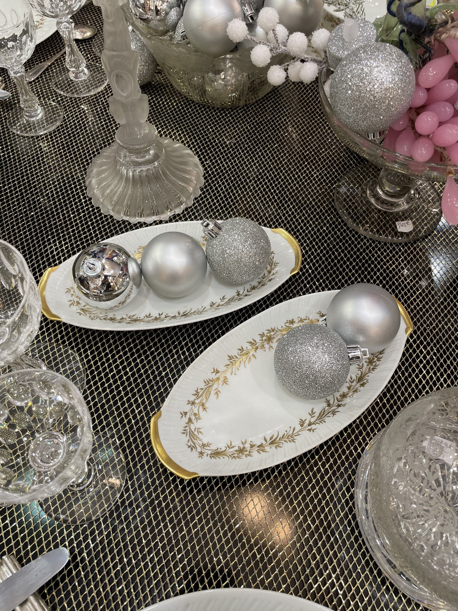 Part Of A Limoges Porcelain Service -photo-3