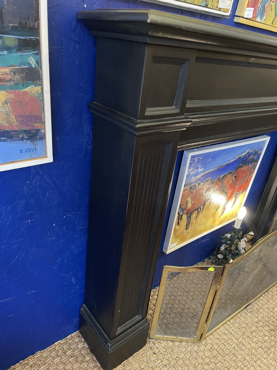 20th Century Fireplace Mantel -photo-2