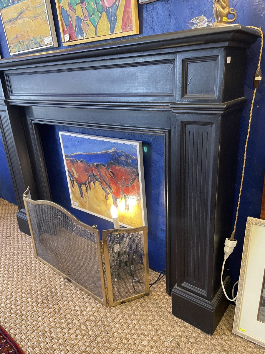 20th Century Fireplace Mantel -photo-4