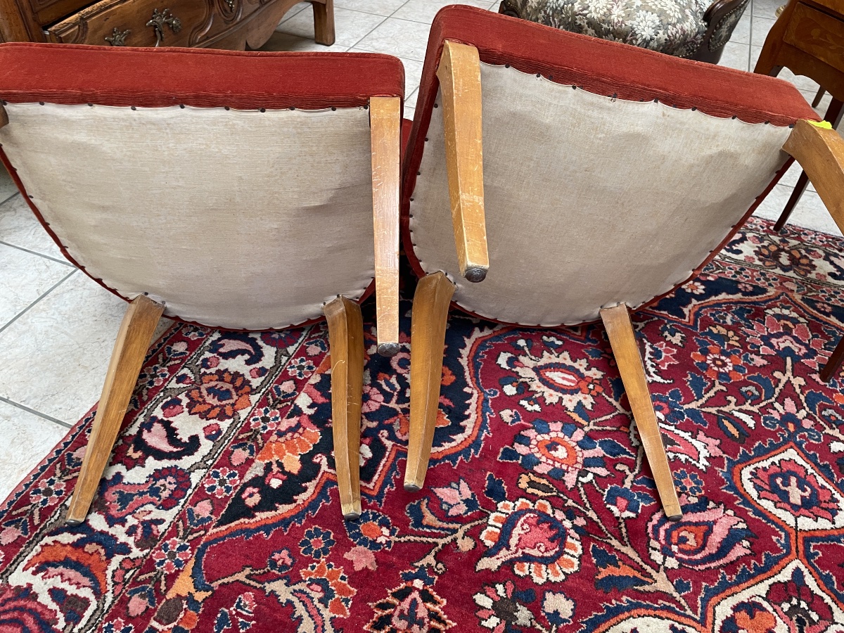 Pair Of Cocktail Armchairs-photo-2