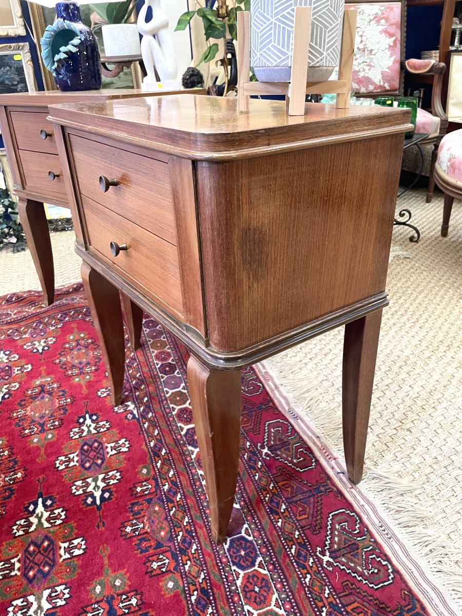 Pair Of 70' Bedside Tables-photo-2