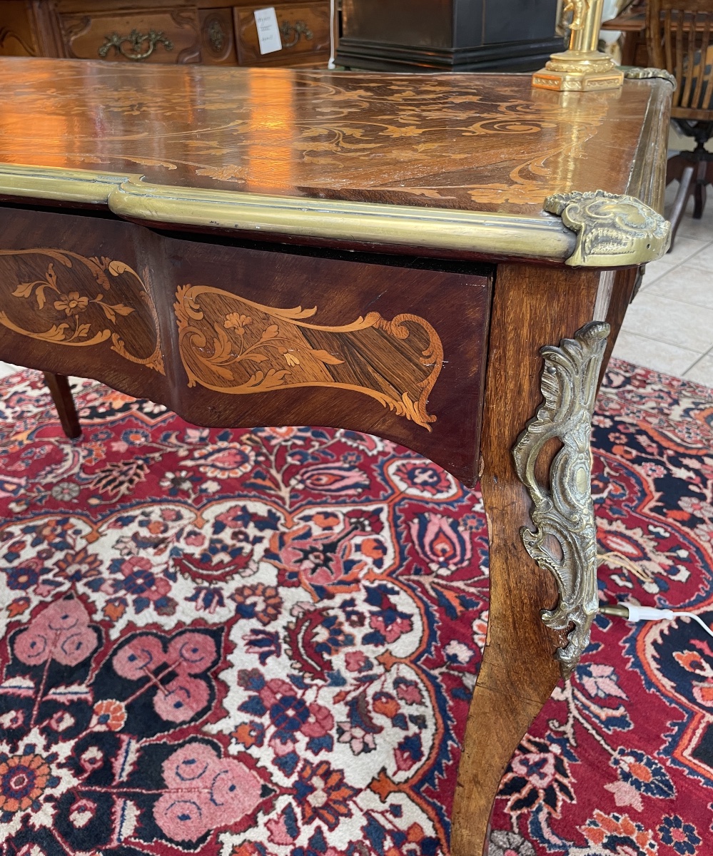 Bureau En Marqueterie Epoque Napoléon III-photo-3