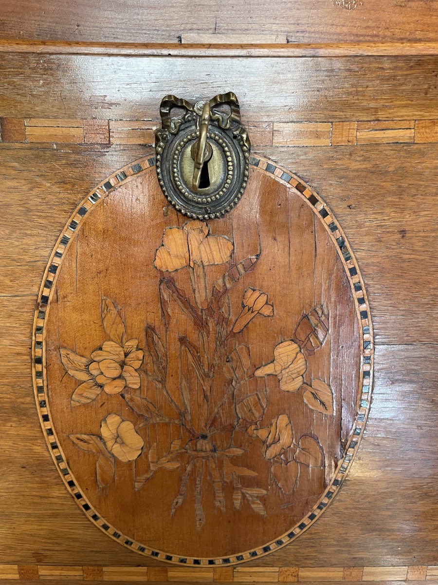 Bureau De Pente Epoque Louis XV-photo-4