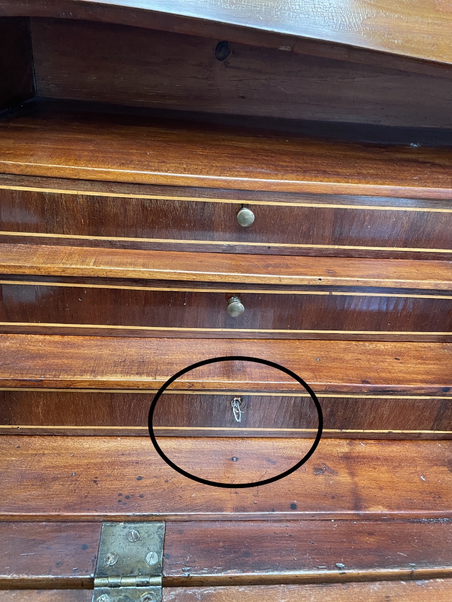 Bureau De Pente Epoque Louis XV-photo-3