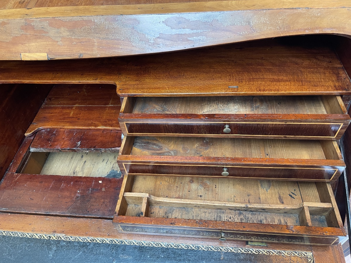 Bureau De Pente Epoque Louis XV-photo-5