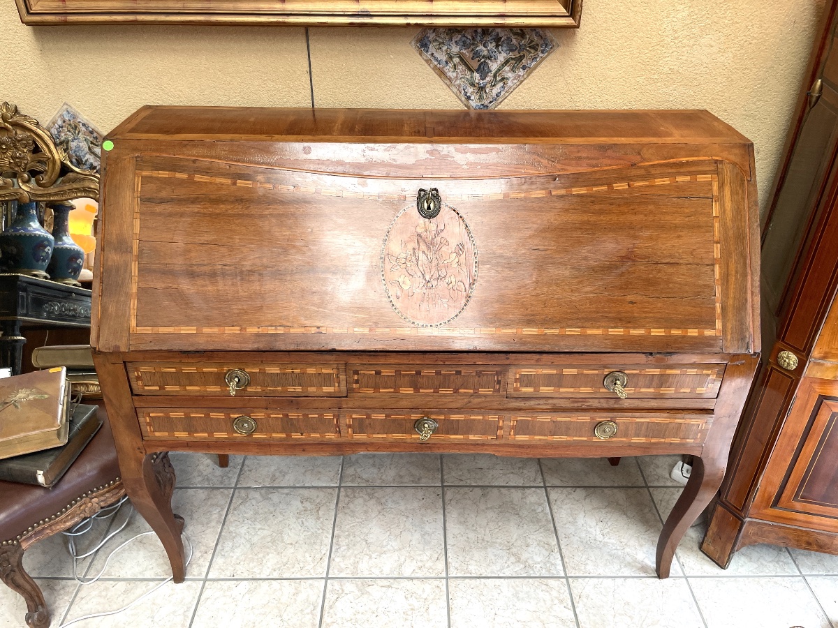 Bureau De Pente Epoque Louis XV