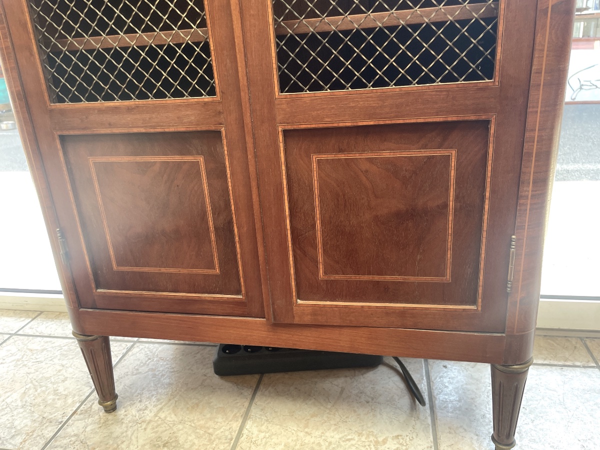 Napoleon III Marquetry Bookcase-photo-3