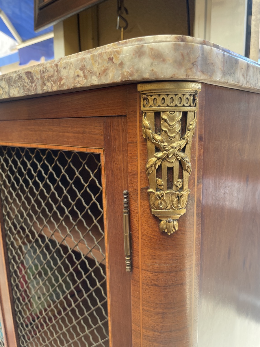 Napoleon III Marquetry Bookcase-photo-5