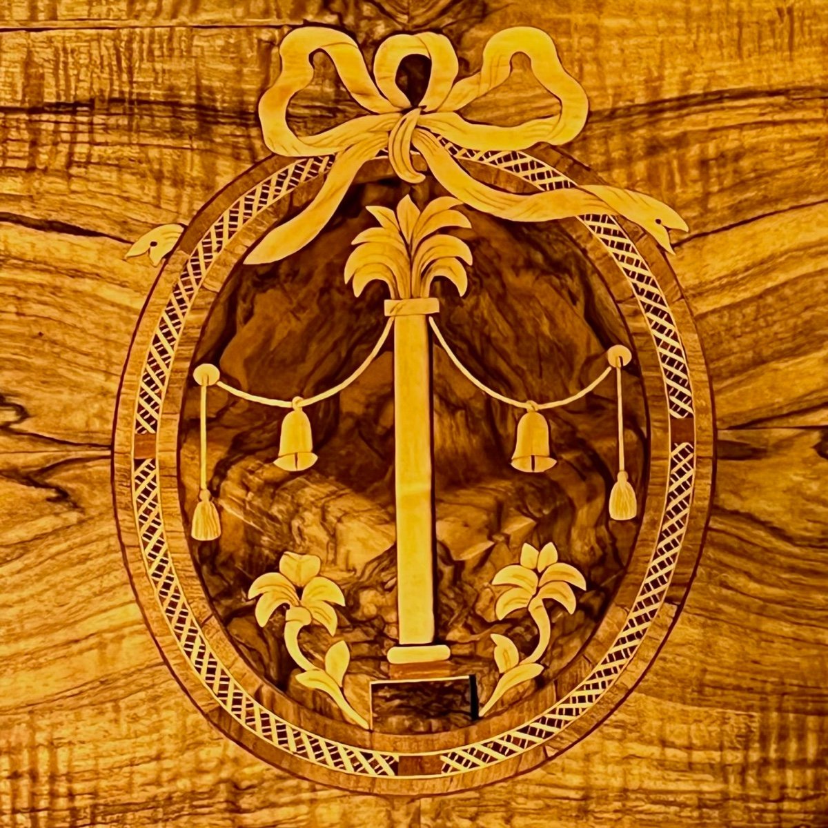 Secretary Inlaid With Walnut And Fruit Louis XVI-photo-2