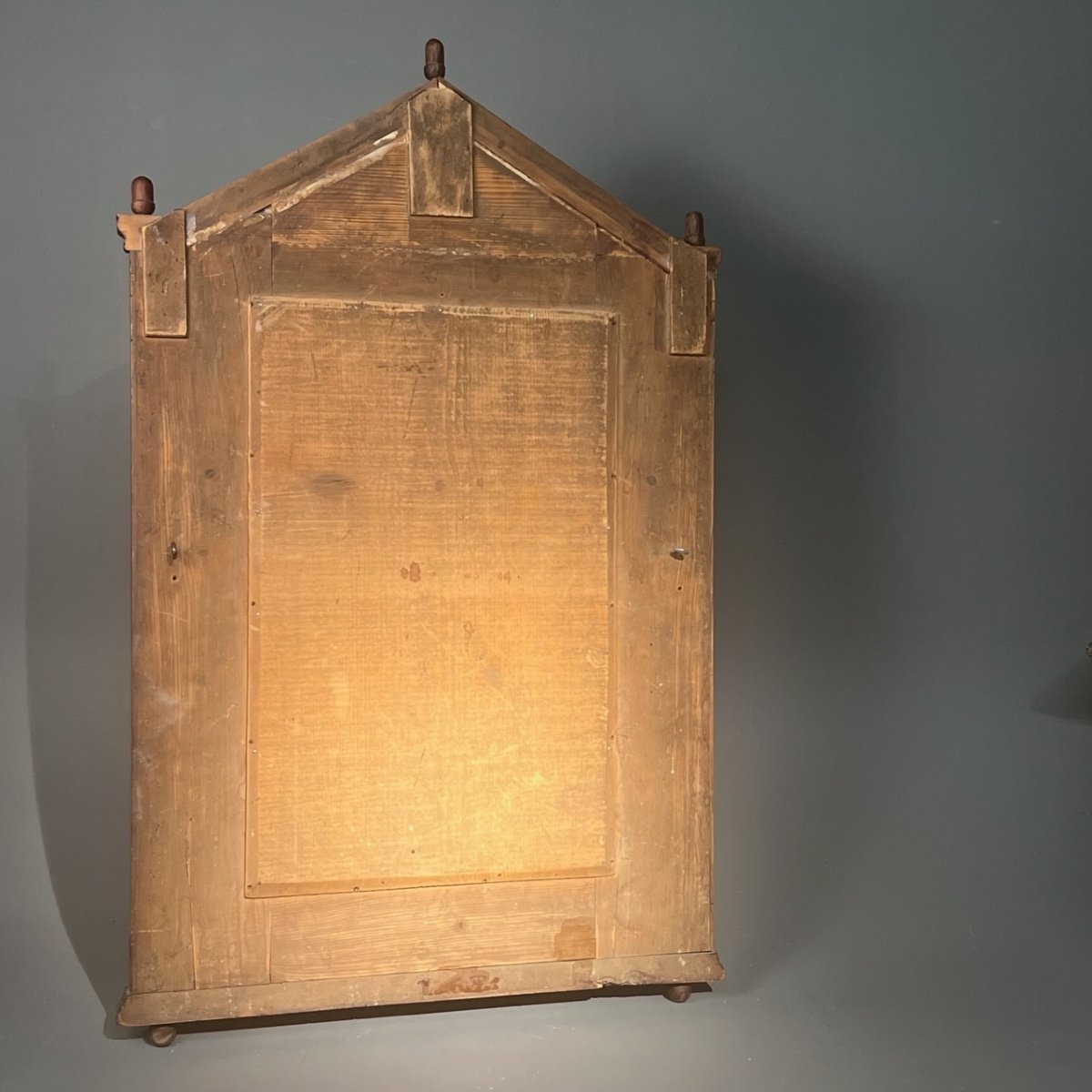 Miroir Marqueté Noyer Directoire -photo-4