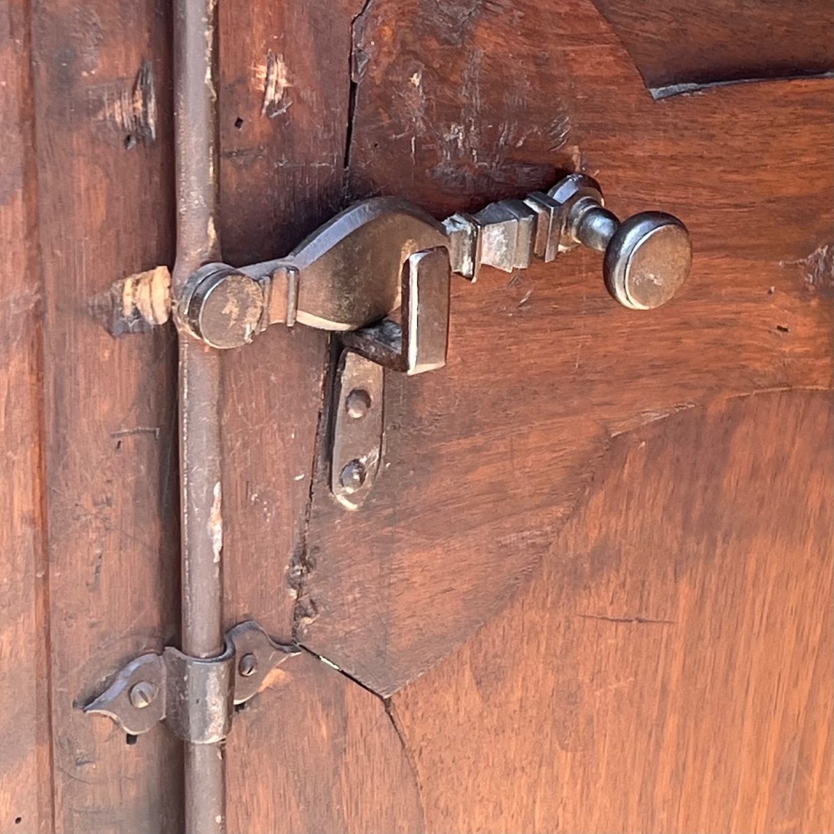 Walnut Wardrobe 18th Provence Rhône Valley -photo-5
