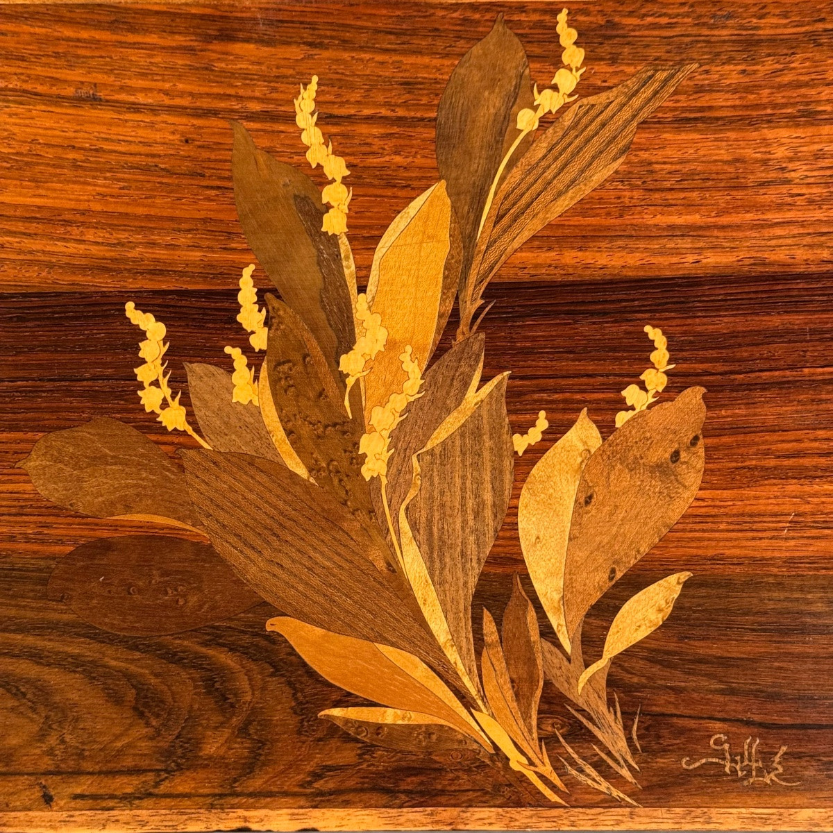 émile Gallé Marquetry Nesting Tables -photo-5