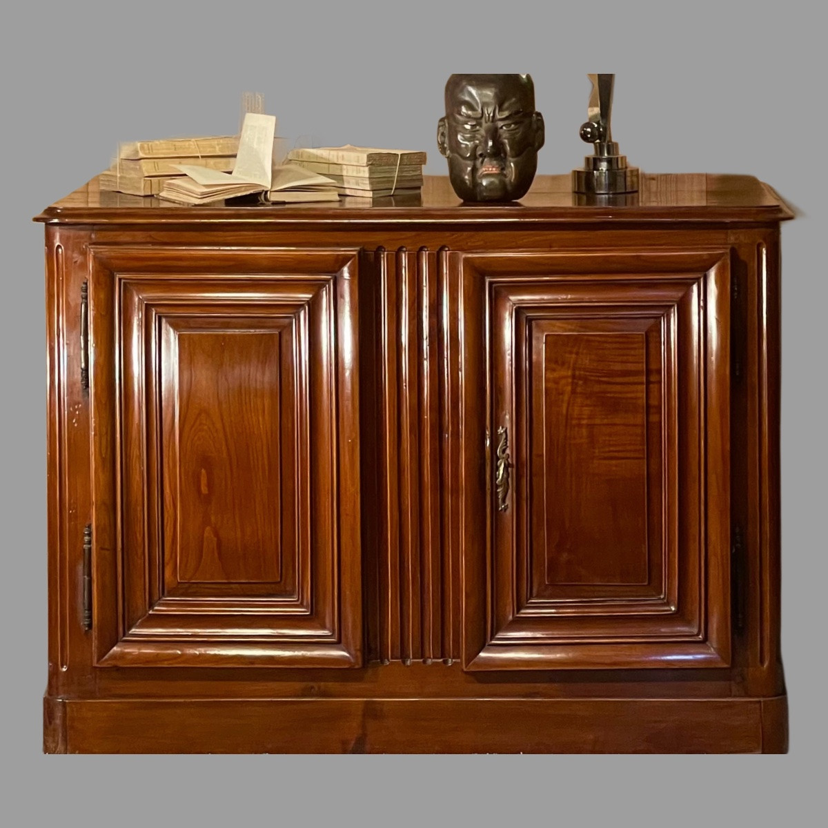18th Century Fruitwood Plinth Buffet-photo-3