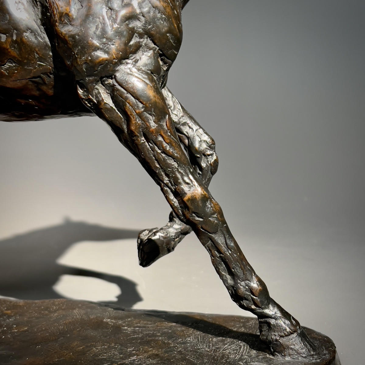 Bronze Horse Signed Joel Blanc -photo-6