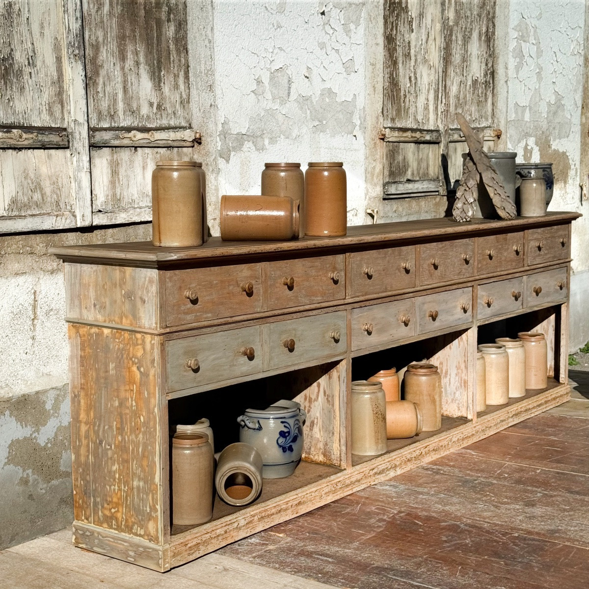 Grand comptoir de magasin meuble de métier -photo-4