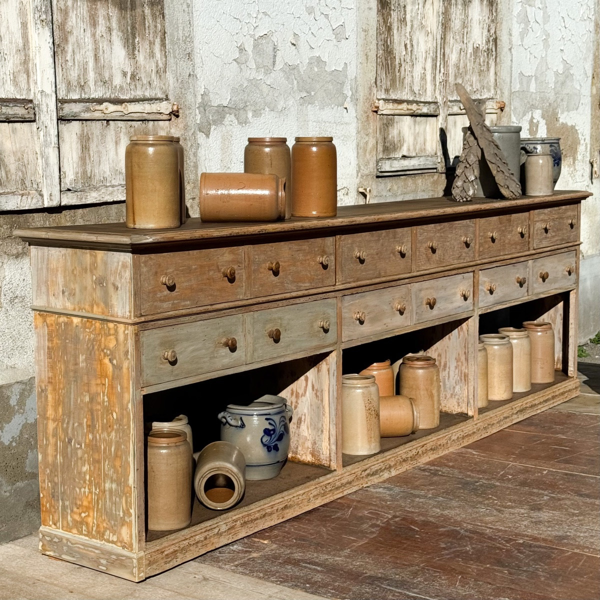 Grand comptoir de magasin meuble de métier -photo-4