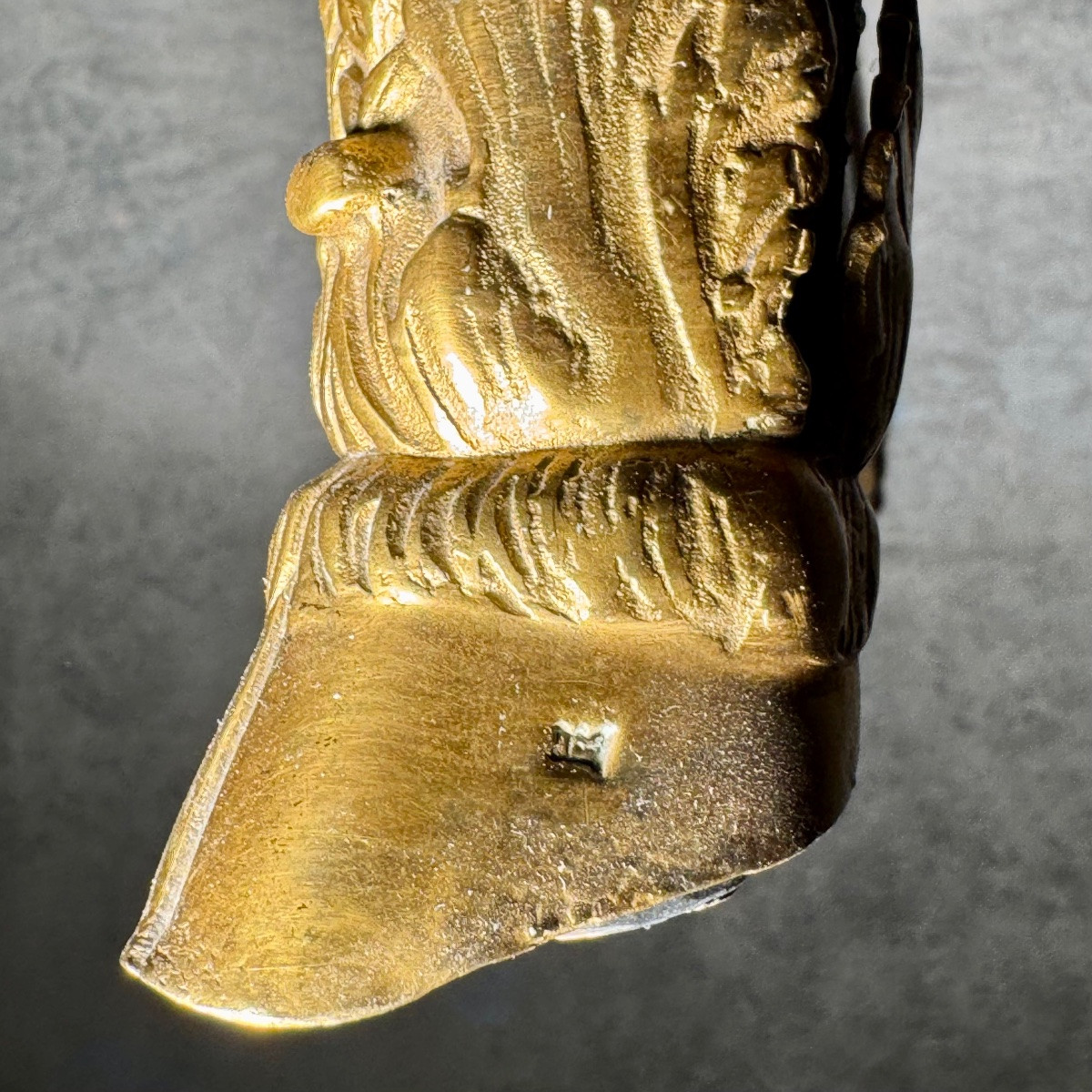 Flat Desk With 3 Drawers, 18th Century, Black Lacquered Wood-photo-4